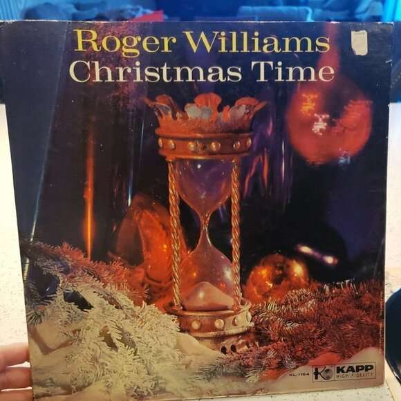 ROGER WILLIAMS CHRISTMAS TIME VINYL LP KAPP RECORDS KL-1164 - Picture 1 of 5